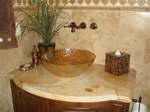 Granite Bathroom Countertops with Sink
