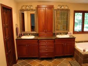 Master Bathroom Vanity with Cabinet